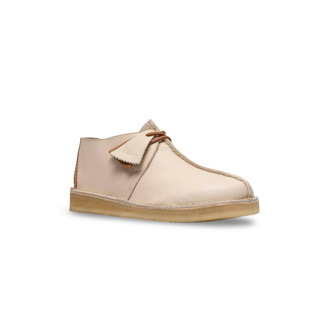 Desert Trek White Combi Leather