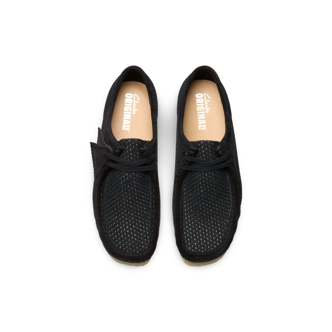 Wallabee Black Mesh