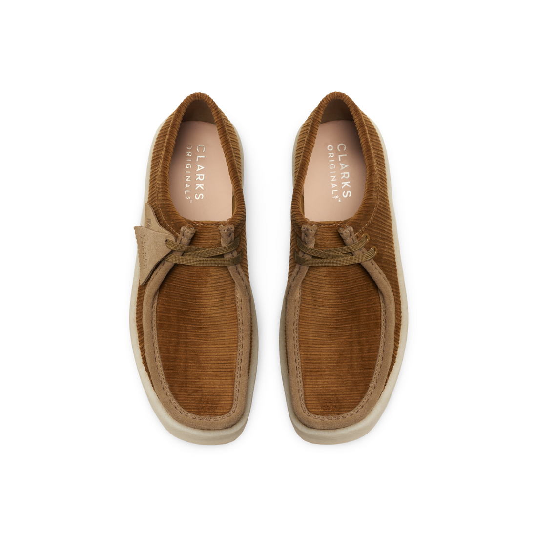 Wallabee Cup Tan Cord Cordon Beige