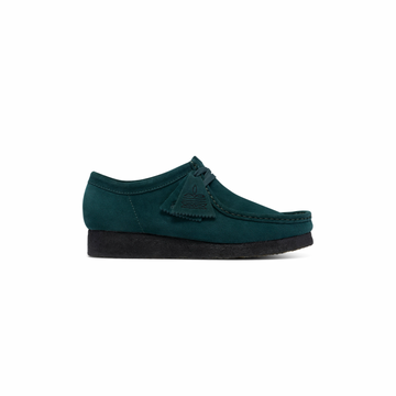 Wallabee Dark Teal Suede