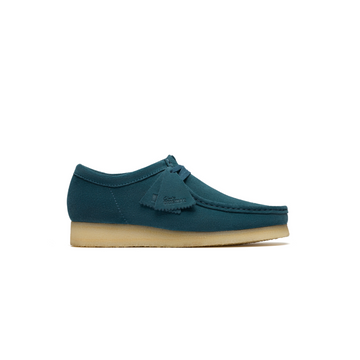 Wallabee Mid Blue Suede