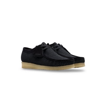 Wallabee Black Mesh