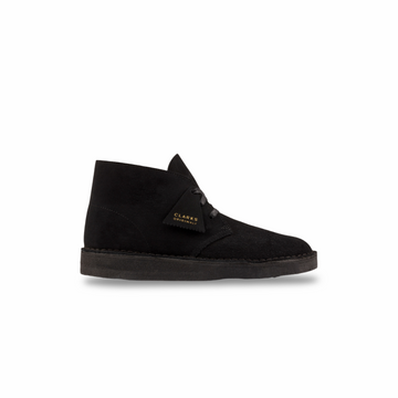Desert Coal Black  Suede