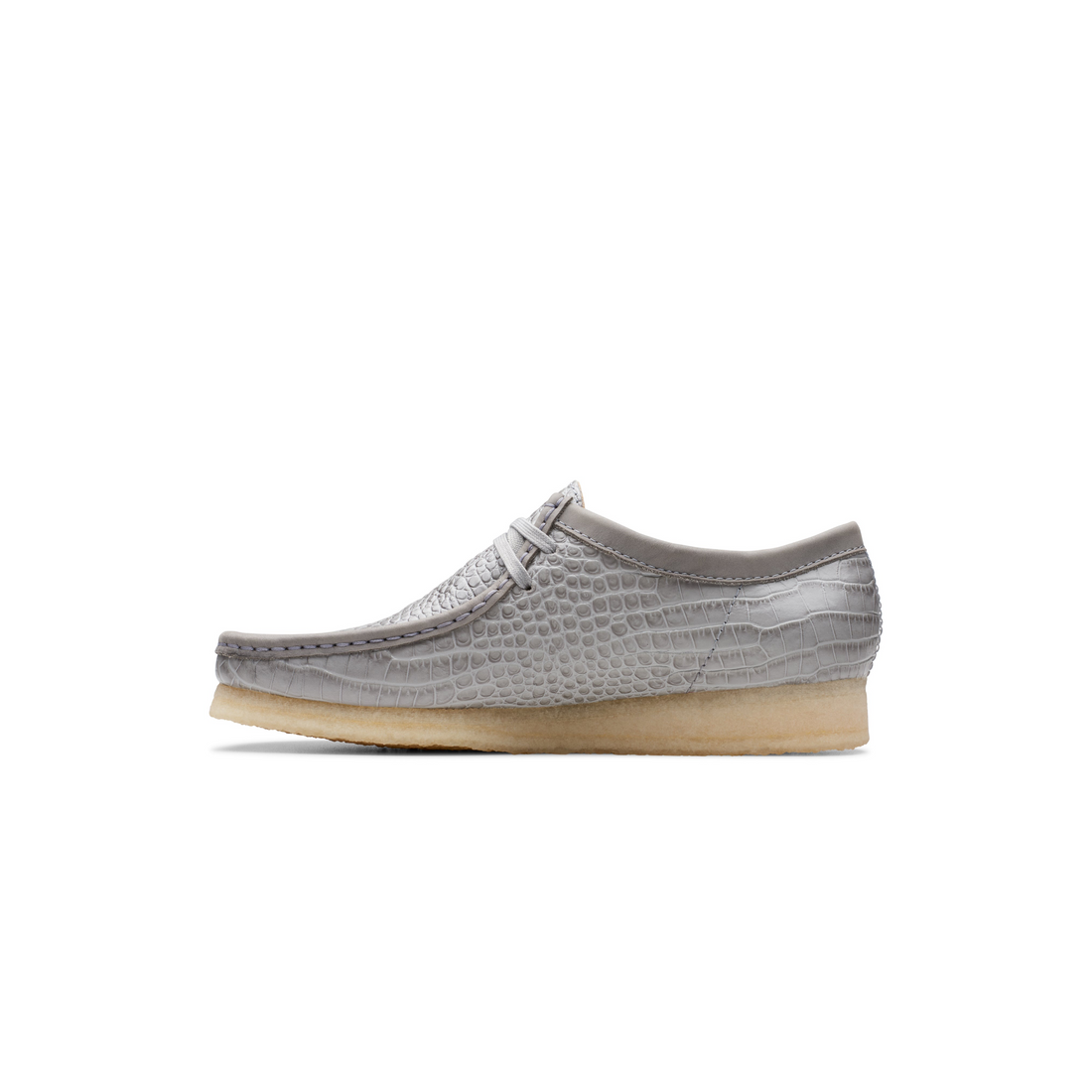 Wallabee Grey Croc