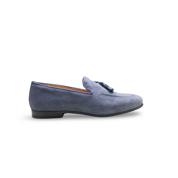 Camoscio Azzurro loafer