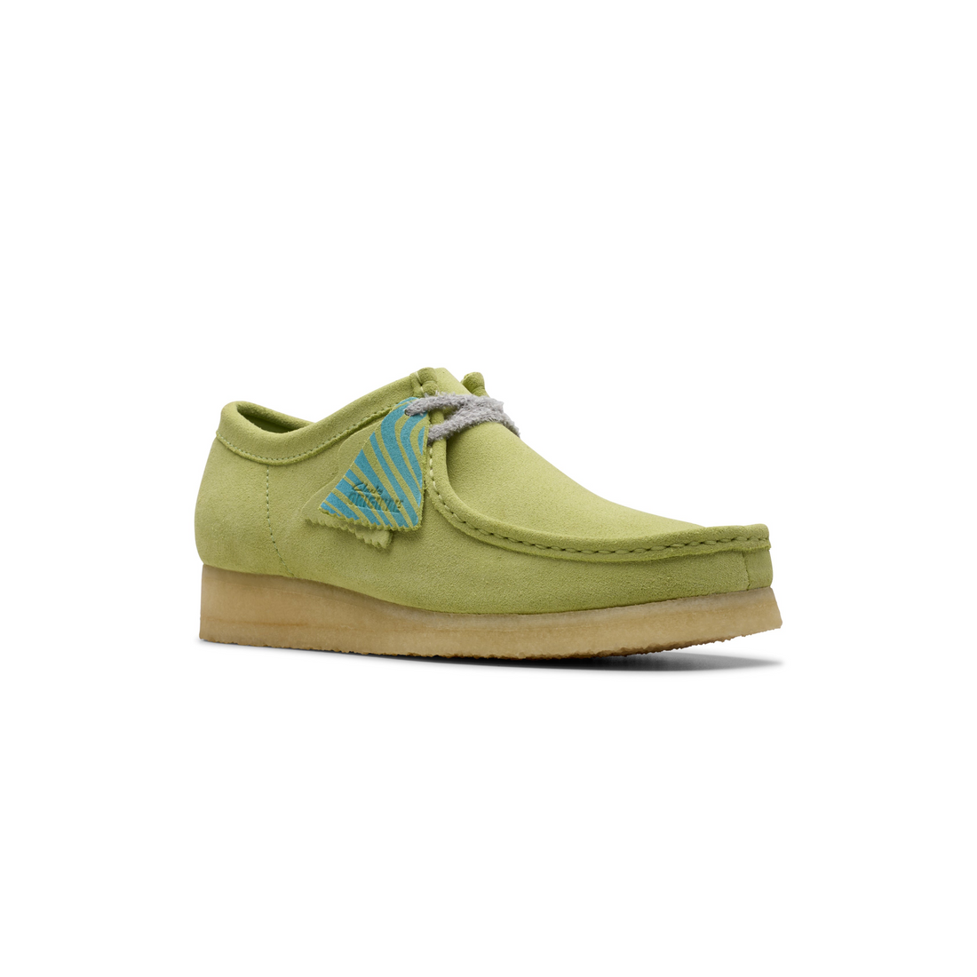 Wallabee Pale Lime Suede