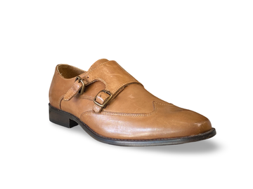 Tan Wingtip Double Monk - OK
