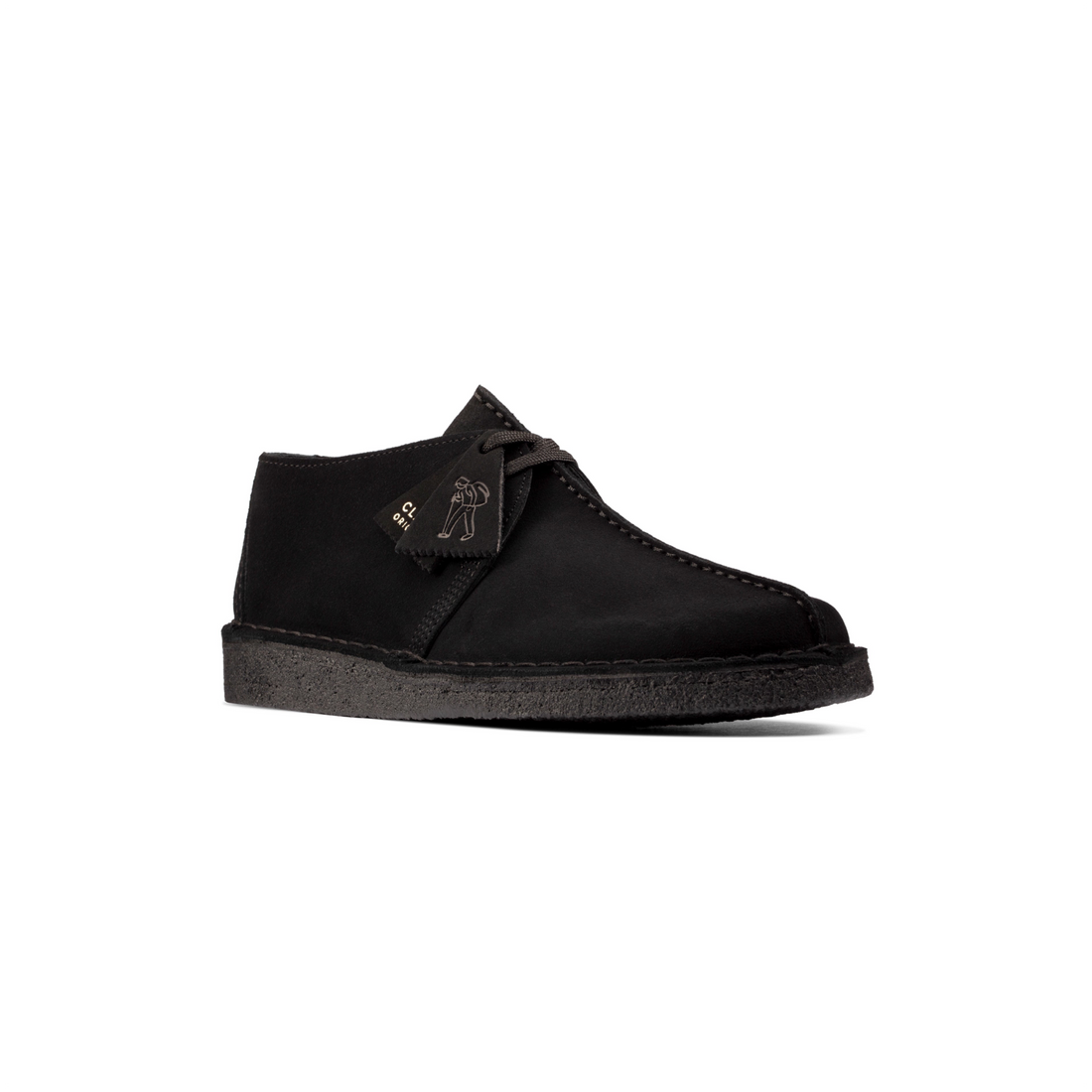 Desert Trek Black Suede