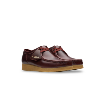 Wallabee Deep Red Leather