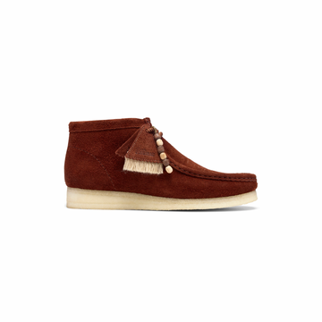 Wallabee Boot Brown Combi Suede