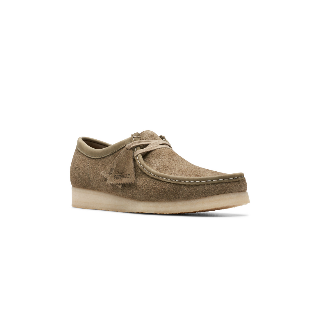 Wallabee Pale Khaki Suede