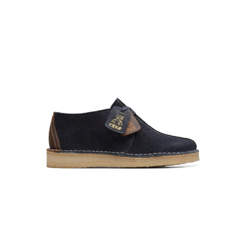 Desert Trek Suede Navy Blue Ink Hairy
