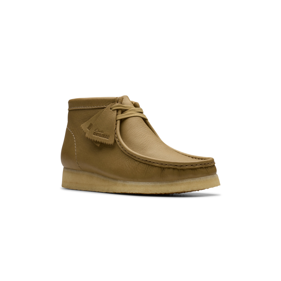 Wallabee Boot Dark Olive Leather
