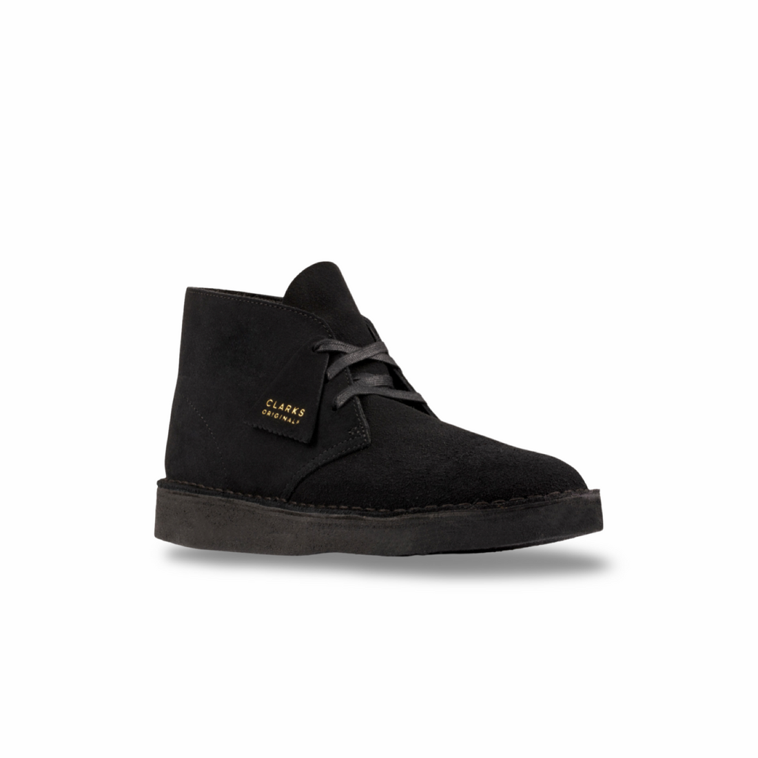 Desert Coal Black  Suede
