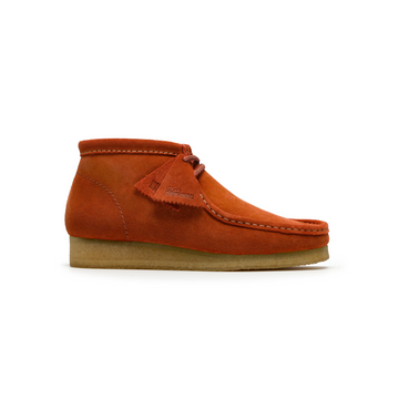 Wallabee Boot Orange Suede
