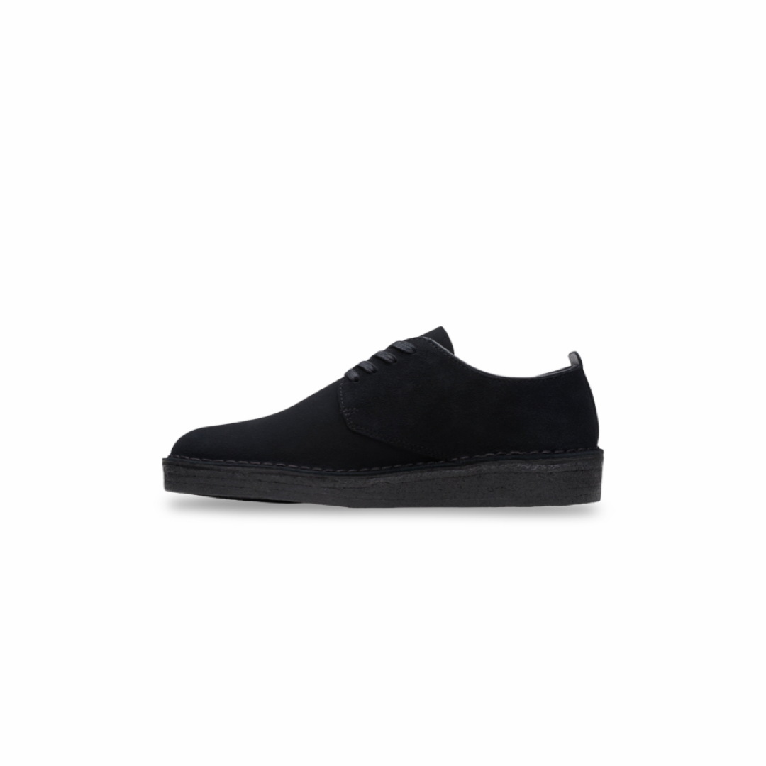 Coal London Black Suede