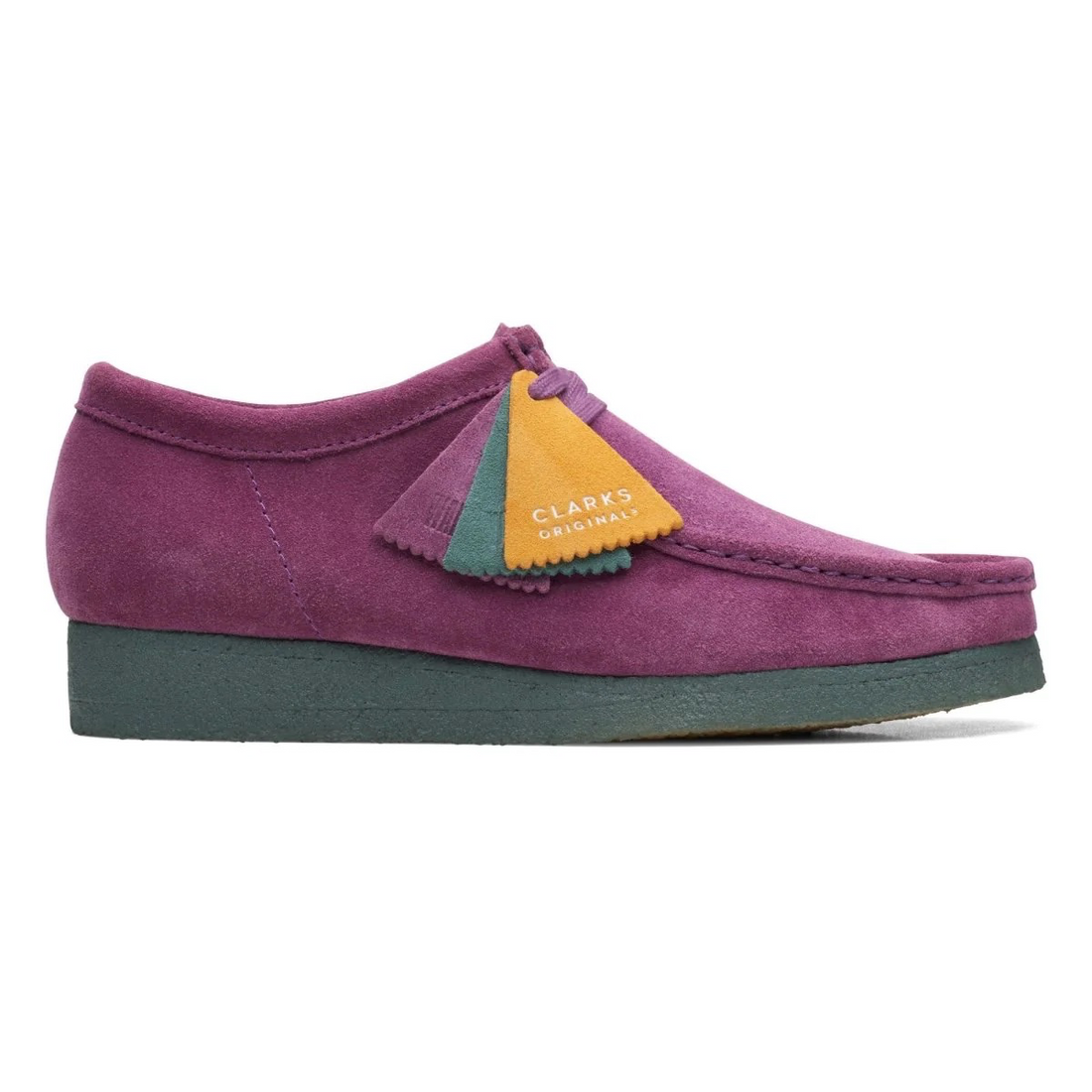 Wallabee Moccasin Purple Violet Green - ok