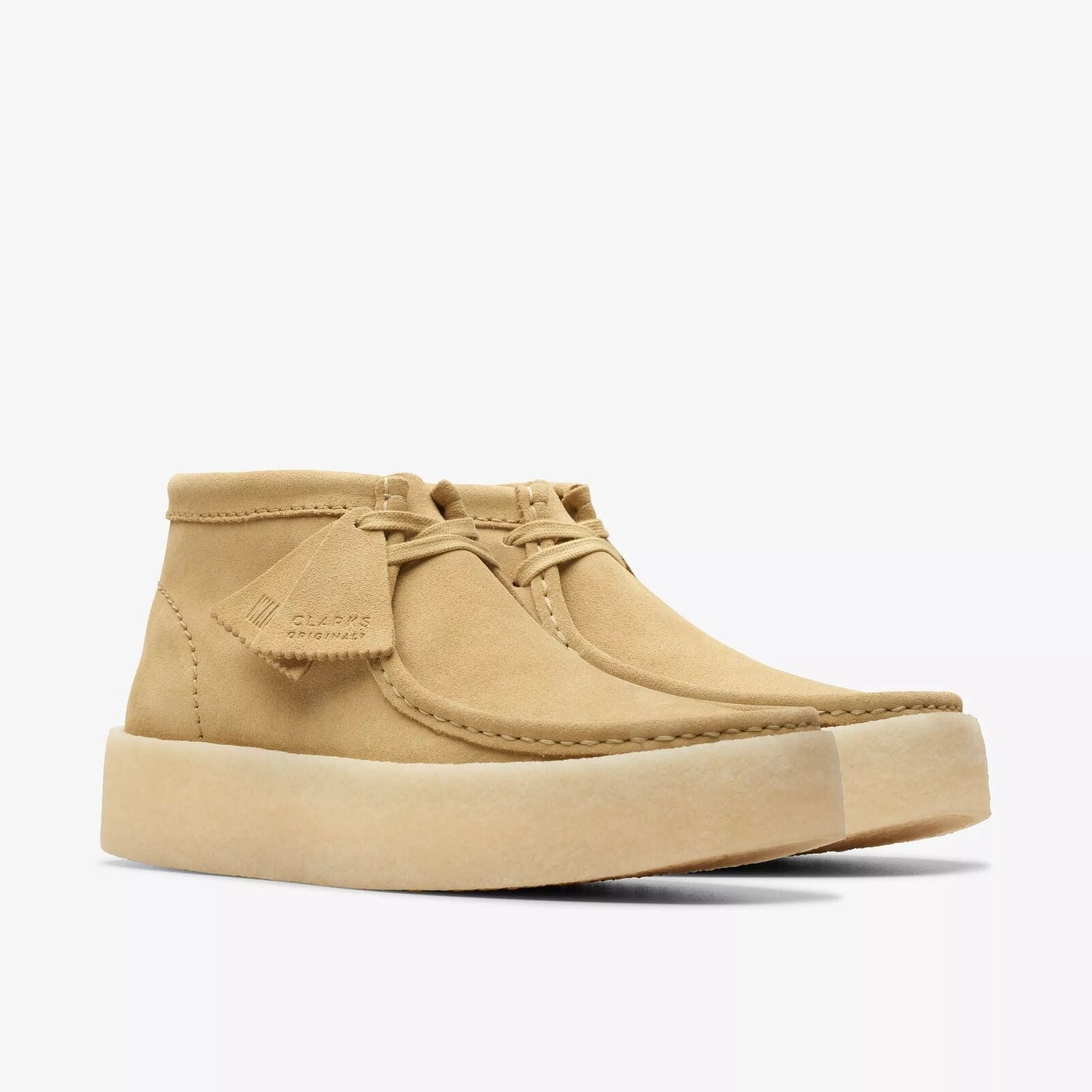Wallabee Cup Boot Maple Suede - ok