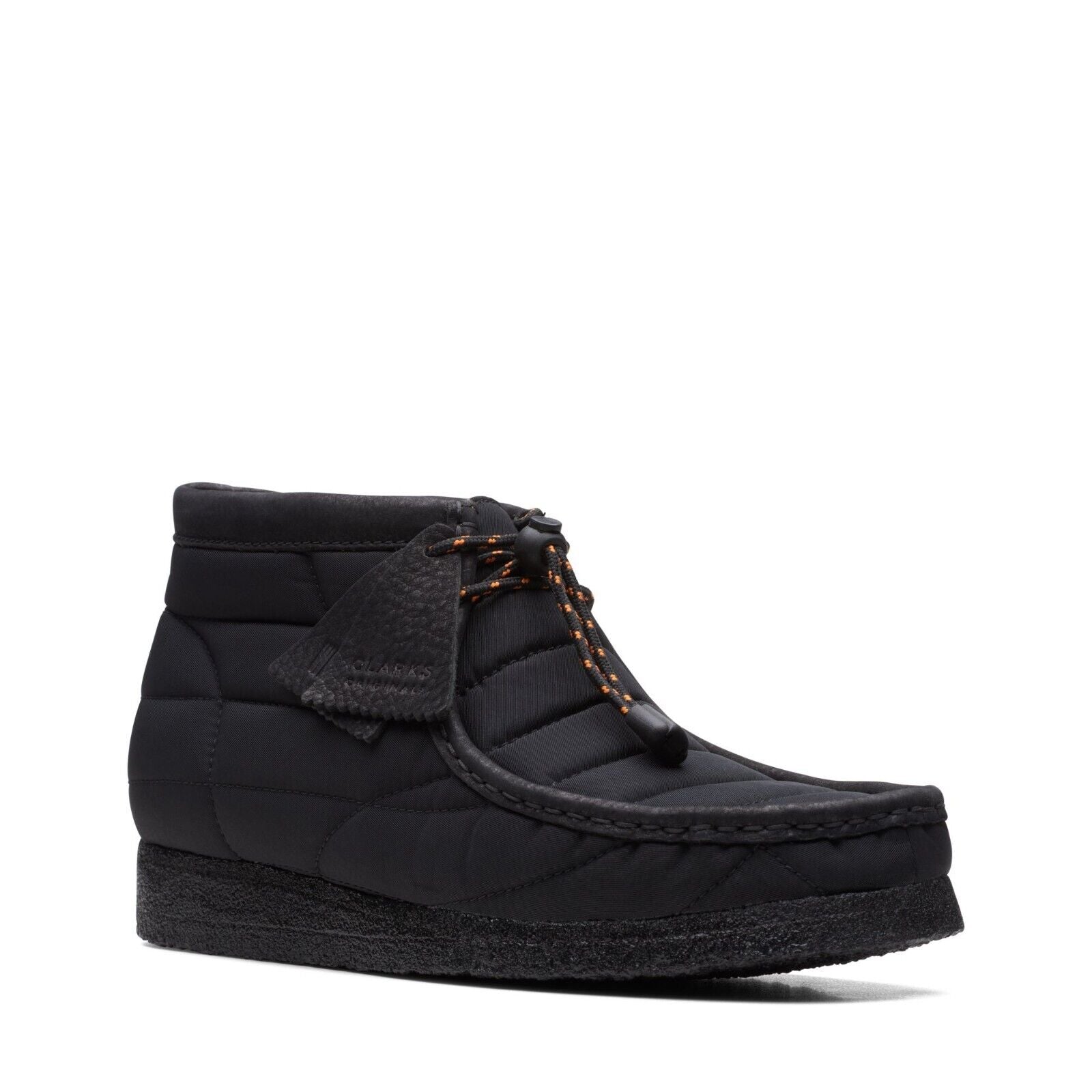 Wallabee Boot Black Quilted - OK