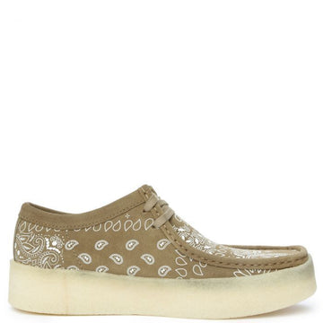 Wallabee Cup Dark Olive Print Olive Foncee - OK